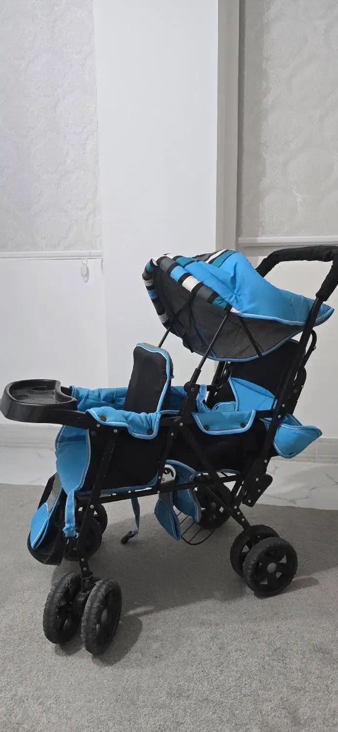 کالسکه ی دوقلو|کالسکه و لوازم جانبی|یاسوج, |دیوار