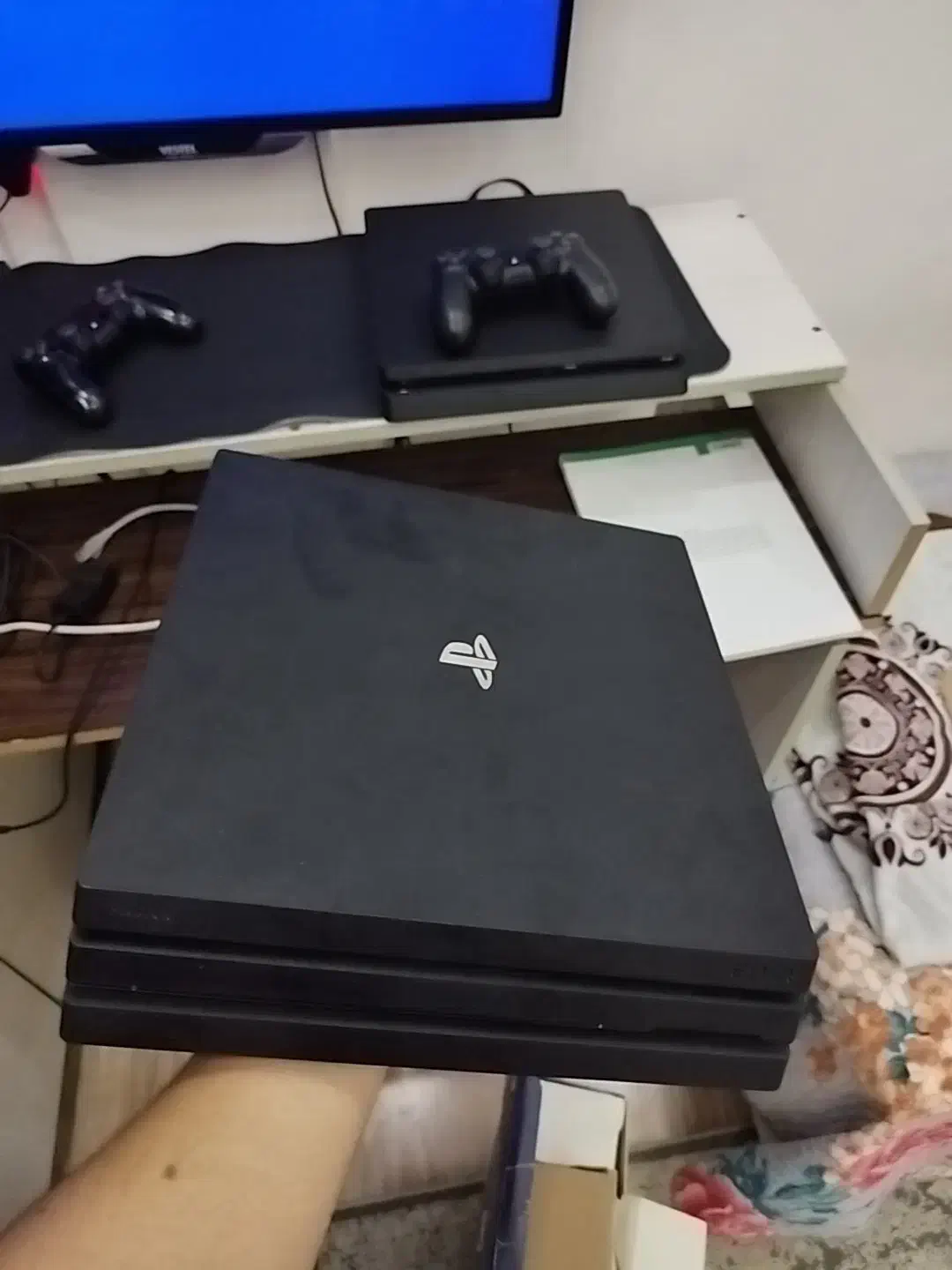 فروش  PS5 PS4 ( اسلیم و پرو یک ترا و پانصد گیگ )|کنسول، بازی ویدئویی و آنلاین|سرخرود, |دیوار