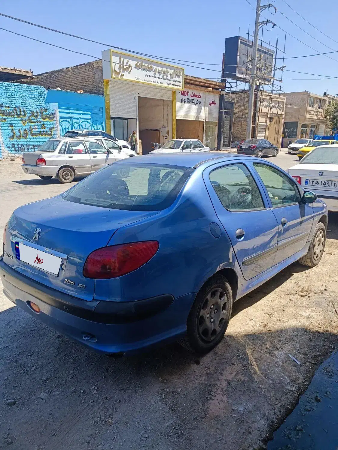 206 sd مدل ۹۴ v 8|خودرو سواری و وانت|مشهد, جانباز|دیوار