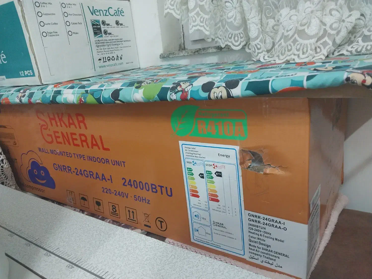 کولرگازی هنوزجعبه بازنشده|کولر گازی و فن‌کوئل|بجنورد, |دیوار