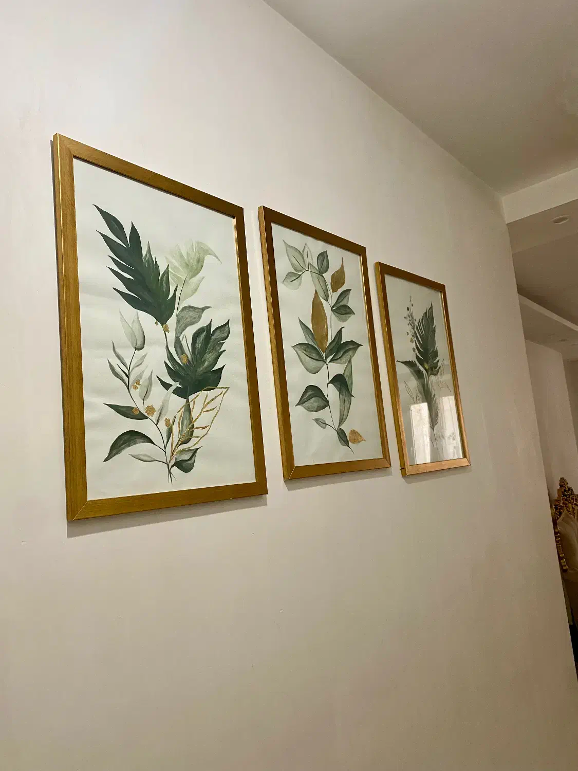 تابلو نقاشی کار دست ورق طلا|تابلو، نقاشی، عکس|مشهد, ثامن|دیوار