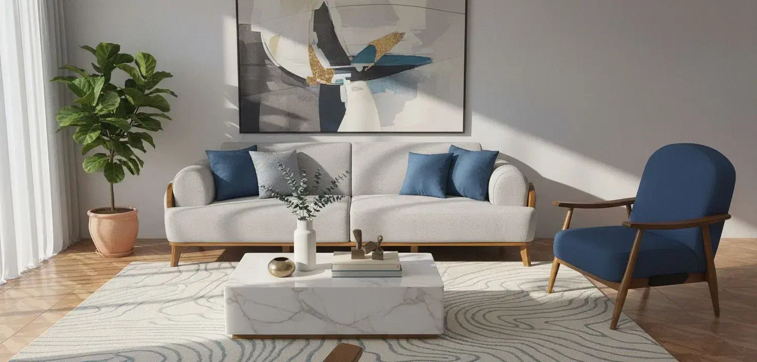 مبل ورنکا ۸نفره|مبلمان خانگی و میز عسلی|مشهد, خواجه ربیع|دیوار