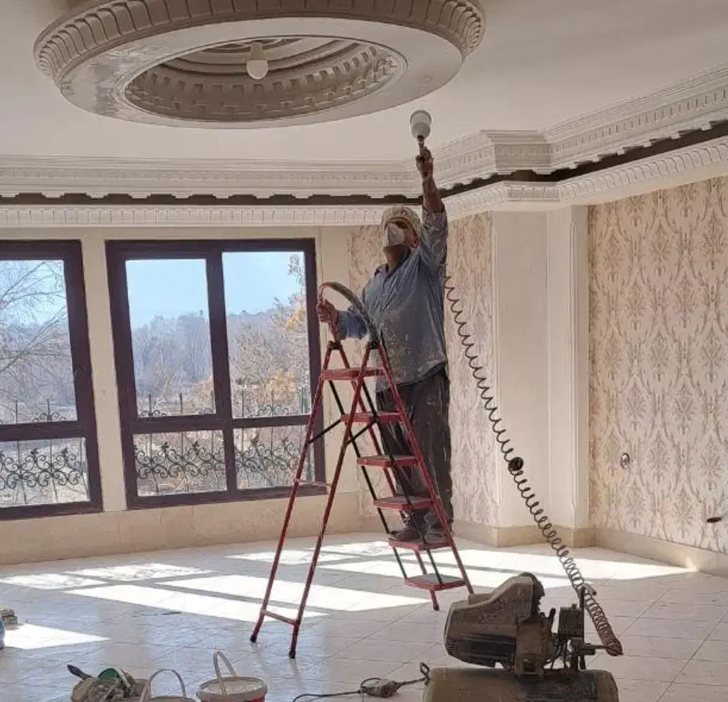 نقاشی رنگ آمیزی ساختمان بیگی|خدمات پیشه و مهارت|مشهد, وکیل‌آباد|دیوار