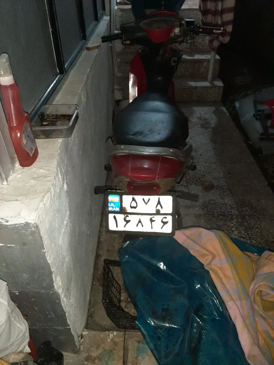 هندا طرح ویو پیشرو پیام|موتورسیکلت|بندر انزلی, لیچارگی حسن رود|دیوار