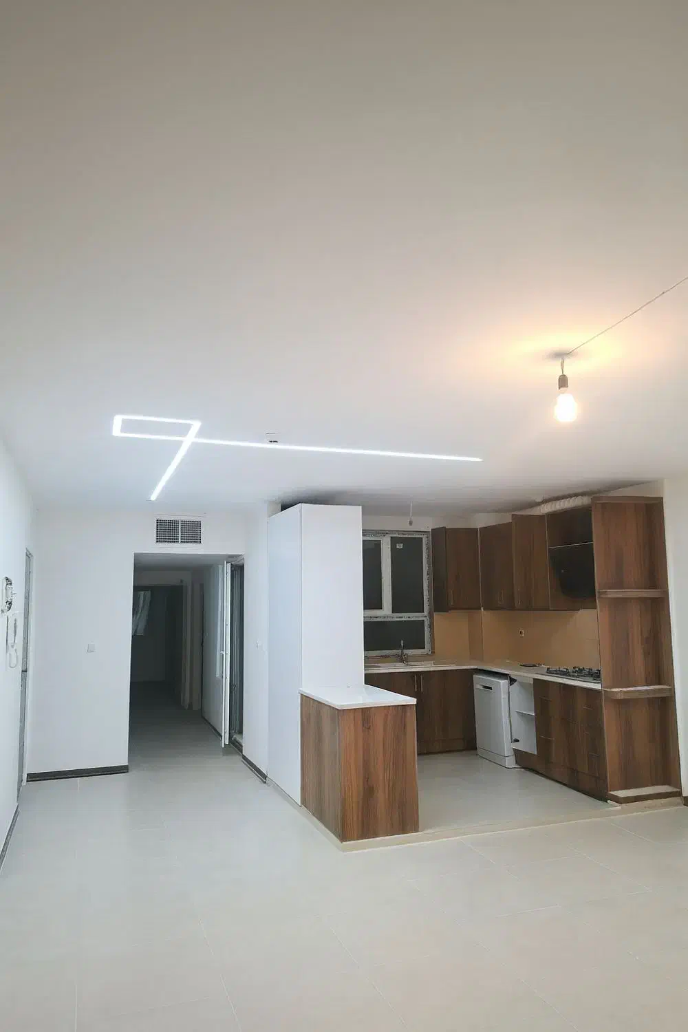 آپارتمان شهرجدید ۹۰ متر نبرد پی|فروش آپارتمان|هشتگرد, فاز ۱ مهستان|دیوار