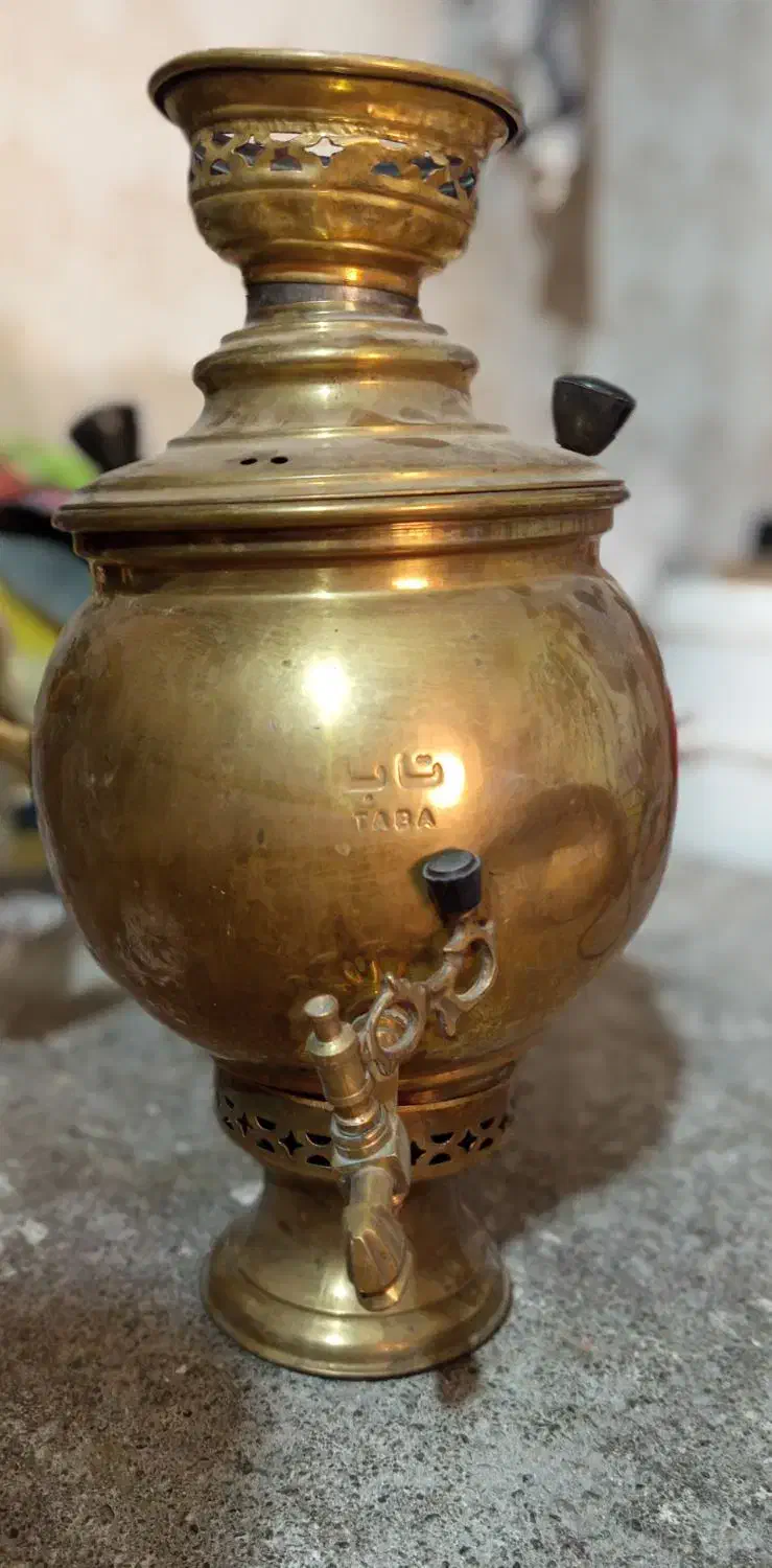 سماور برنجی|سماور، چای‌ساز، قهوه‌ساز|مشهد, طرق|دیوار