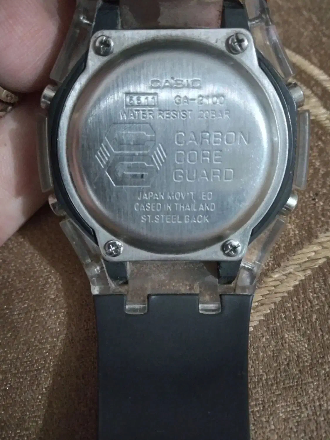 ساعت جیشاک کربن اورجینال|ساعت|پرند, فاز ۲|دیوار