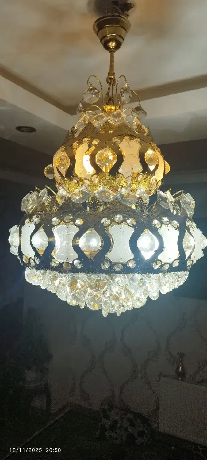 لوستر|لوستر و چراغ آویز|قزوین, |دیوار