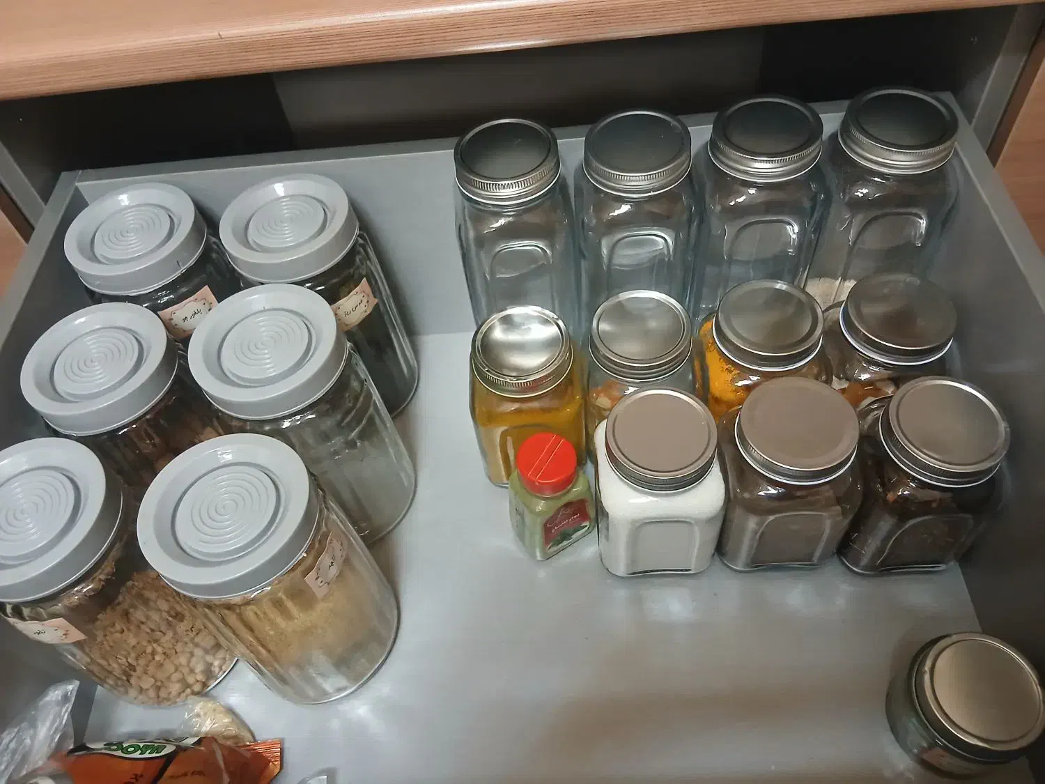 بانکه های حبوبات|ظروف نگهدارنده، پلاستیکی، یک‌بارمصرف|خمینی‌شهر, |دیوار