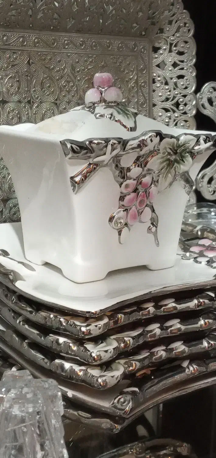 ظرف پذیرایی سرامیکی|ظروف سرو و پذیرایی|قائمشهر, |دیوار