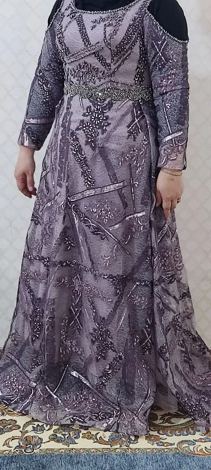 لباس مجلسی شیک وسنگ دوزی شده|لباس|فشاپویه, |دیوار