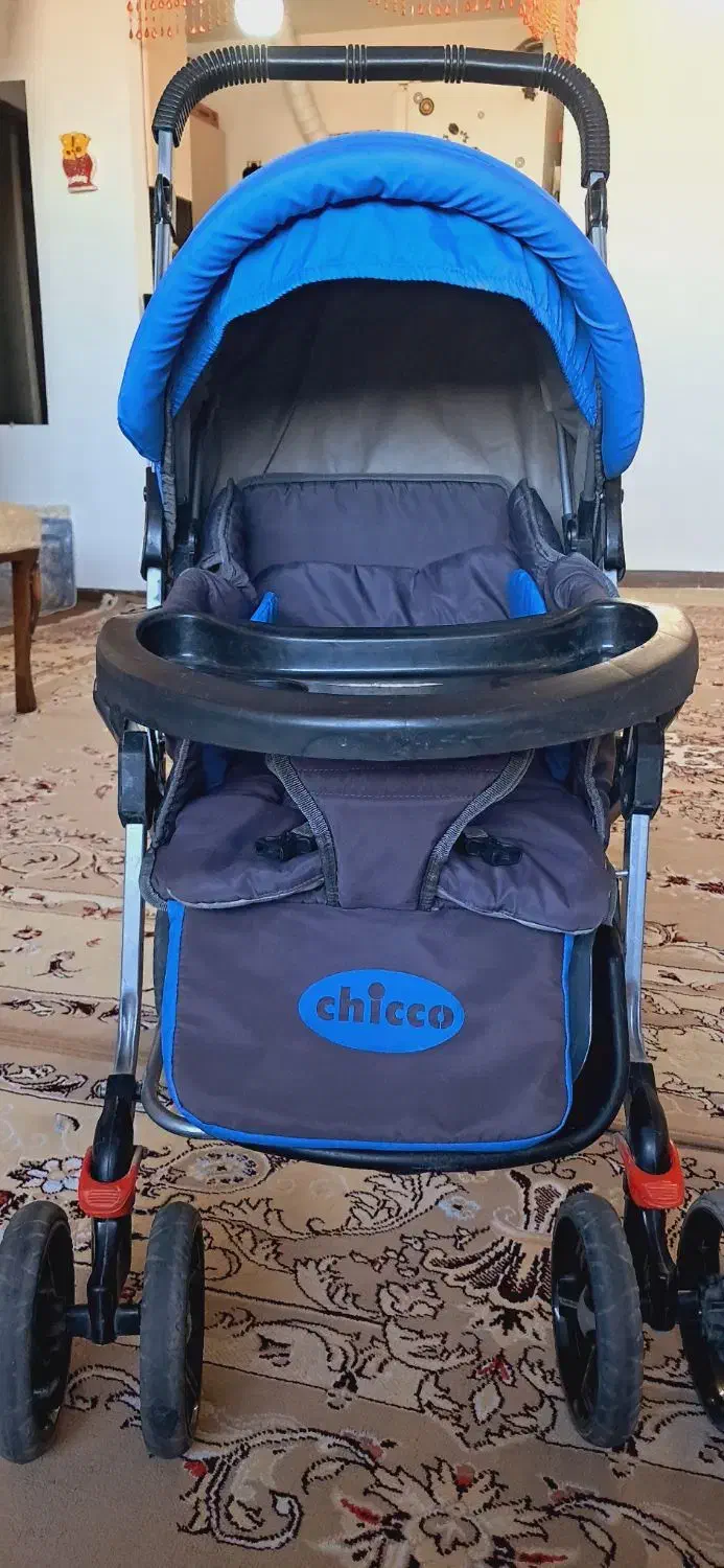 کالسکه تمیز و مرتب مارک چیکو|کالسکه و لوازم جانبی|گلبهار, شهر جدید گلبهار|دیوار