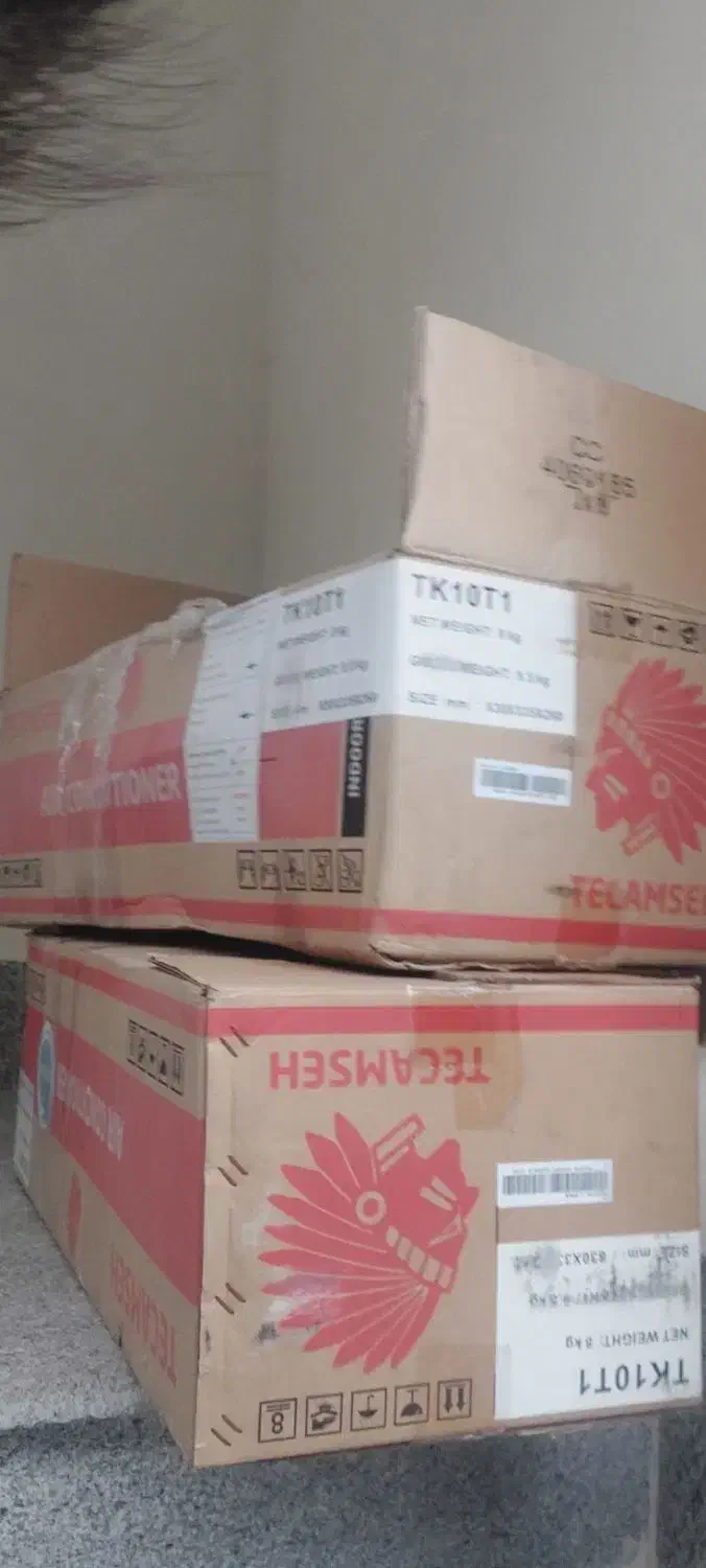 ۲عدد اسپیلت کولر ۱۰هزار تکامسه یک فصل کار|کولر گازی و فن‌کوئل|گنبد کاووس, |دیوار