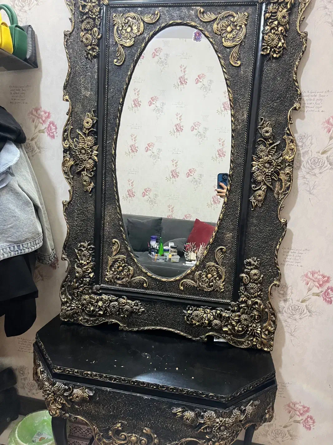 میز و آینه|مبلمان خانگی و میز عسلی|قم, پردیسان|دیوار