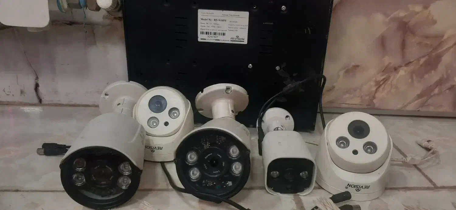 دوربین مدار بسته|دوربین مداربسته|ساری, |دیوار