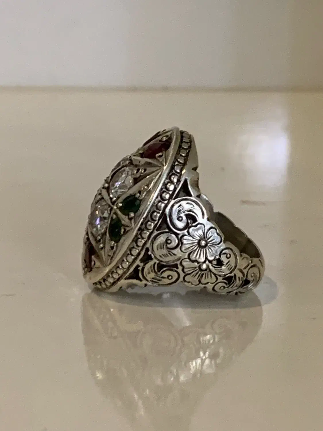 انگشتر جواهری کم یاب سیاه قلم|جواهرات|تبریز, |دیوار