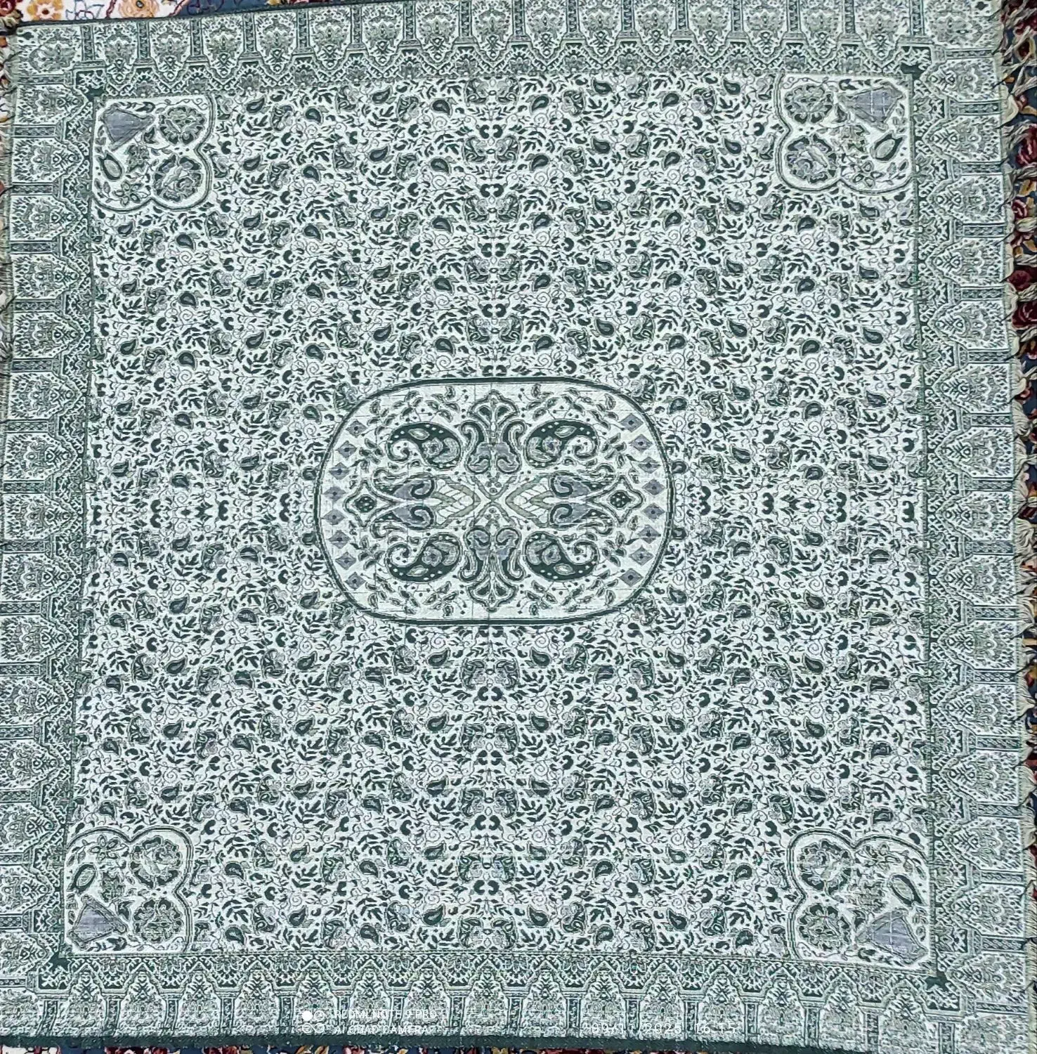 رومیزی ابریشم اصل نو|پرده، رانر، رومیزی|ایذه, |دیوار