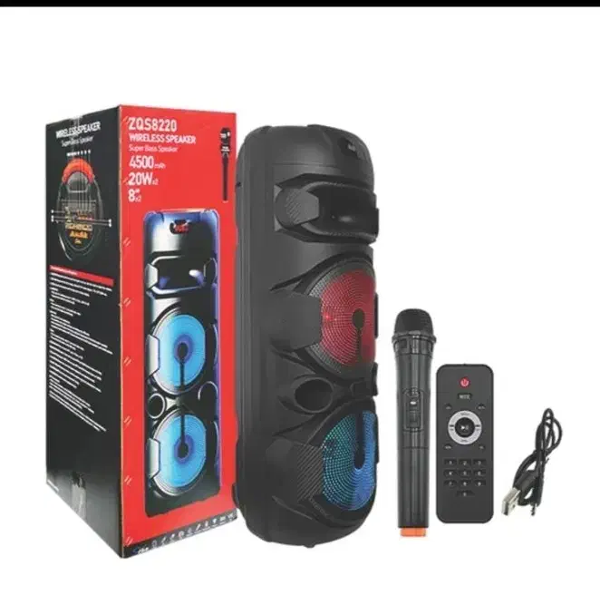 اسپیکر شارژی باند73 سانت پارتی باکس دیجی میکروفون|سیستم صوتی خانگی|قم, نیروگاه|دیوار