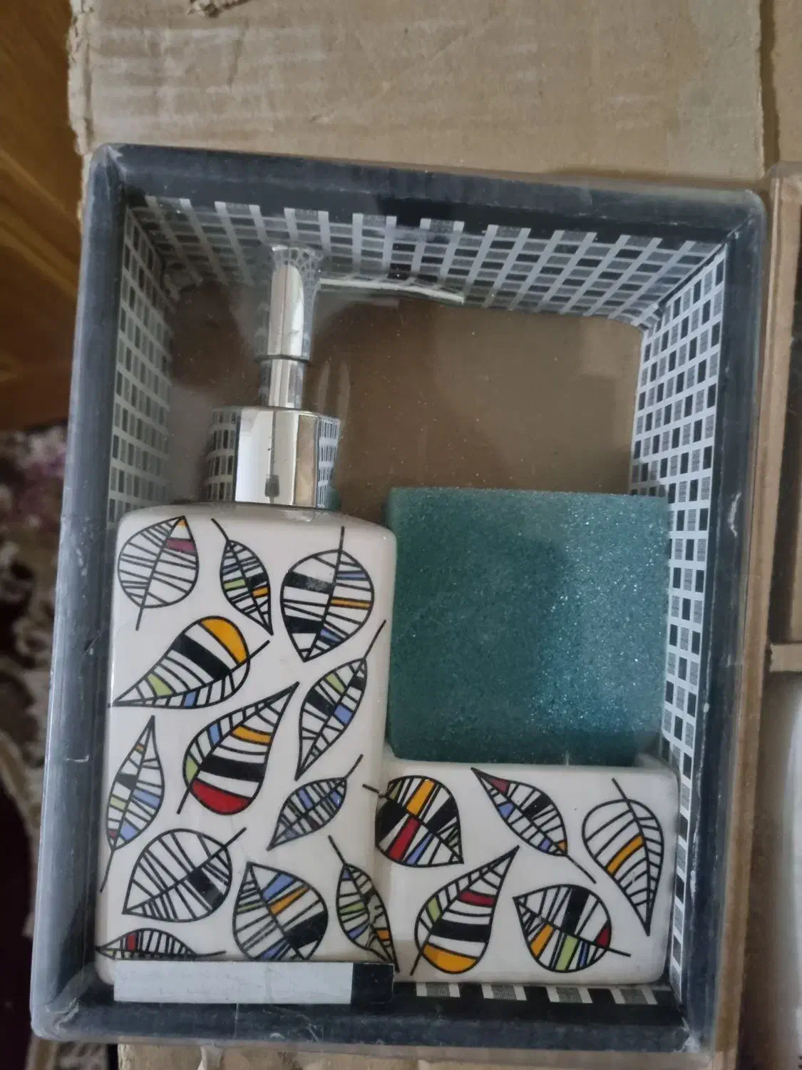 ست سرویس بهداشتی وجای مایع ظرفشویی|لوازم سرویس بهداشتی|کرمان, |دیوار