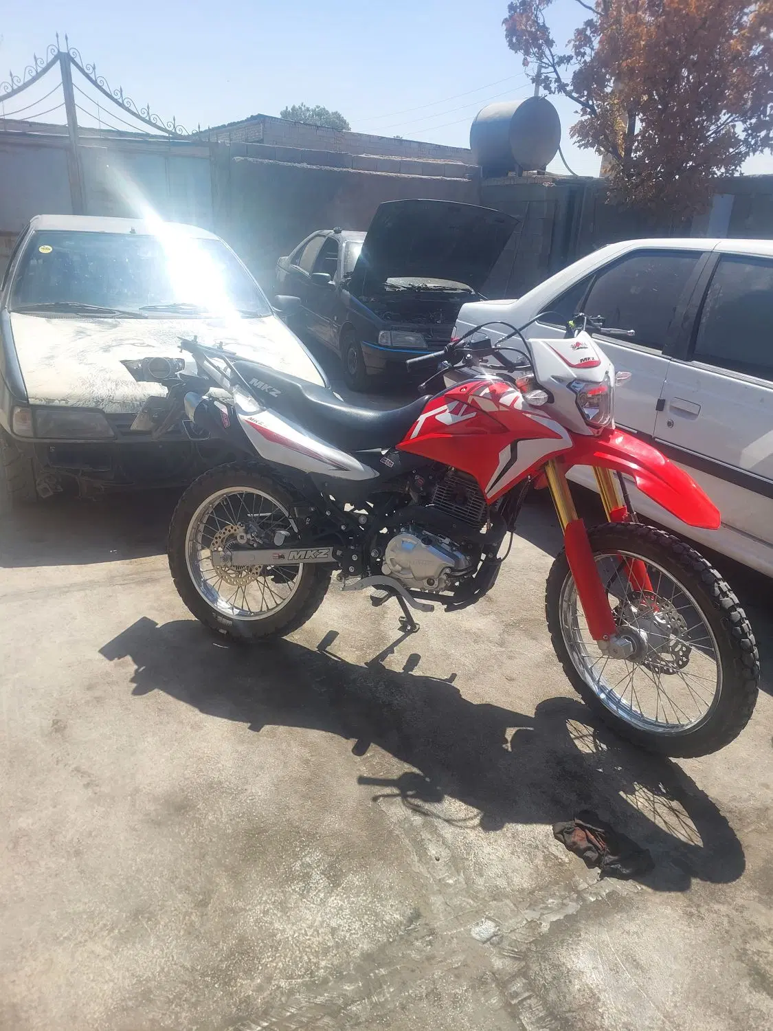 تریل mkz250cc|موتورسیکلت|شیراز, عفیفآباد|دیوار