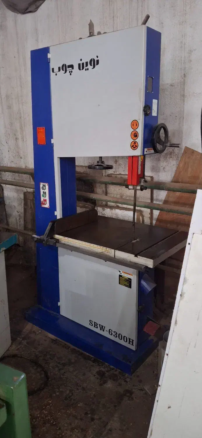 گندگی و فرز پایه دار و سه کاره فلکه ۶۰ نوین چوب|ماشین‌آلات صنعتی|لاهیجان, گلستان|دیوار