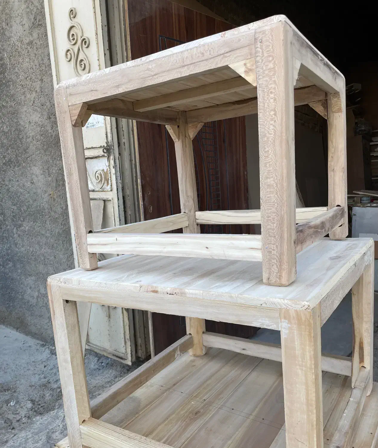 کرسی چوبی|بخاری، هیتر، شومینه|خمینی‌شهر, |دیوار