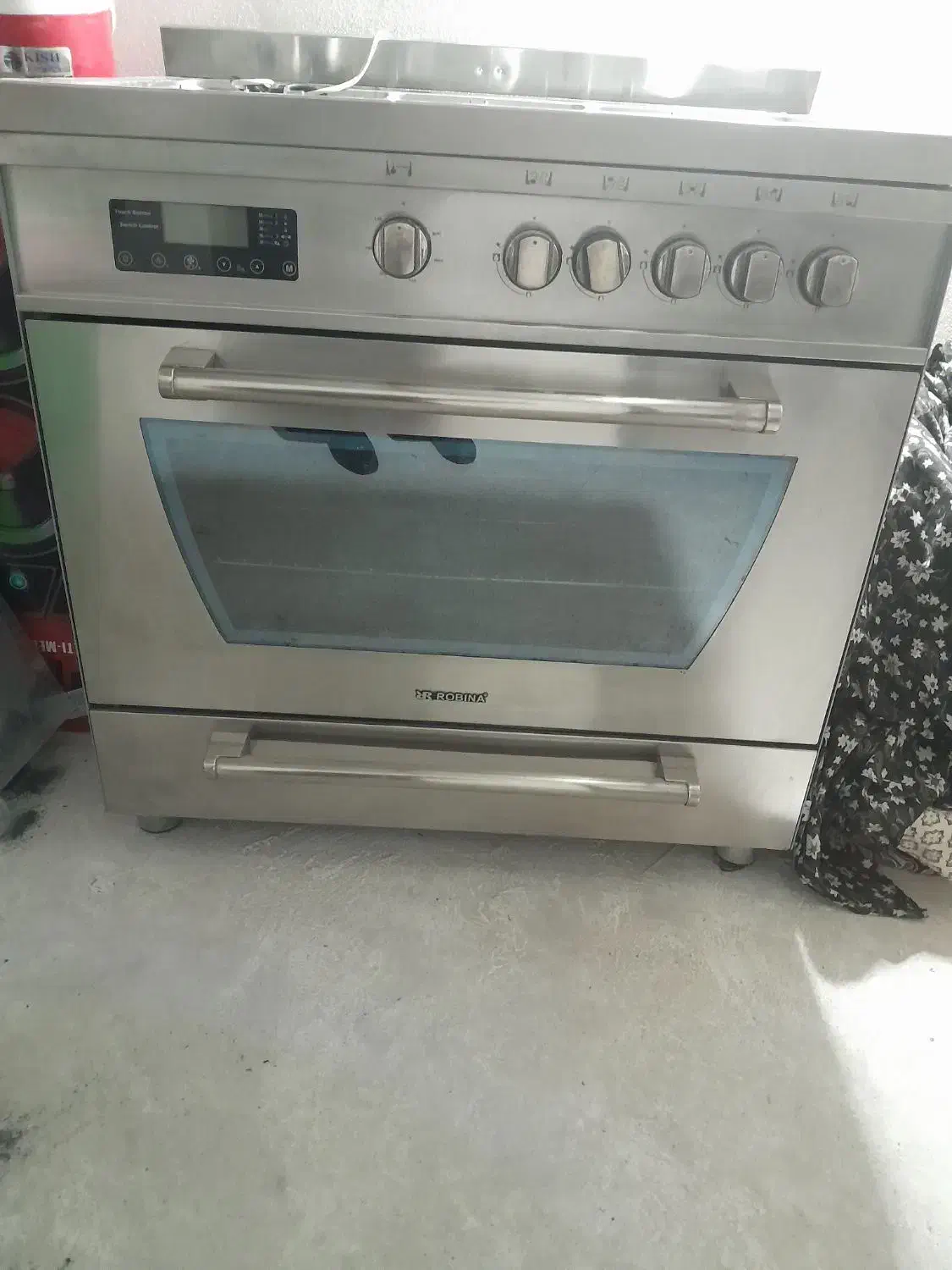 گاز فر دار در حد نو|اجاق گاز و لوازم برقی پخت‌وپز|گرگان, |دیوار