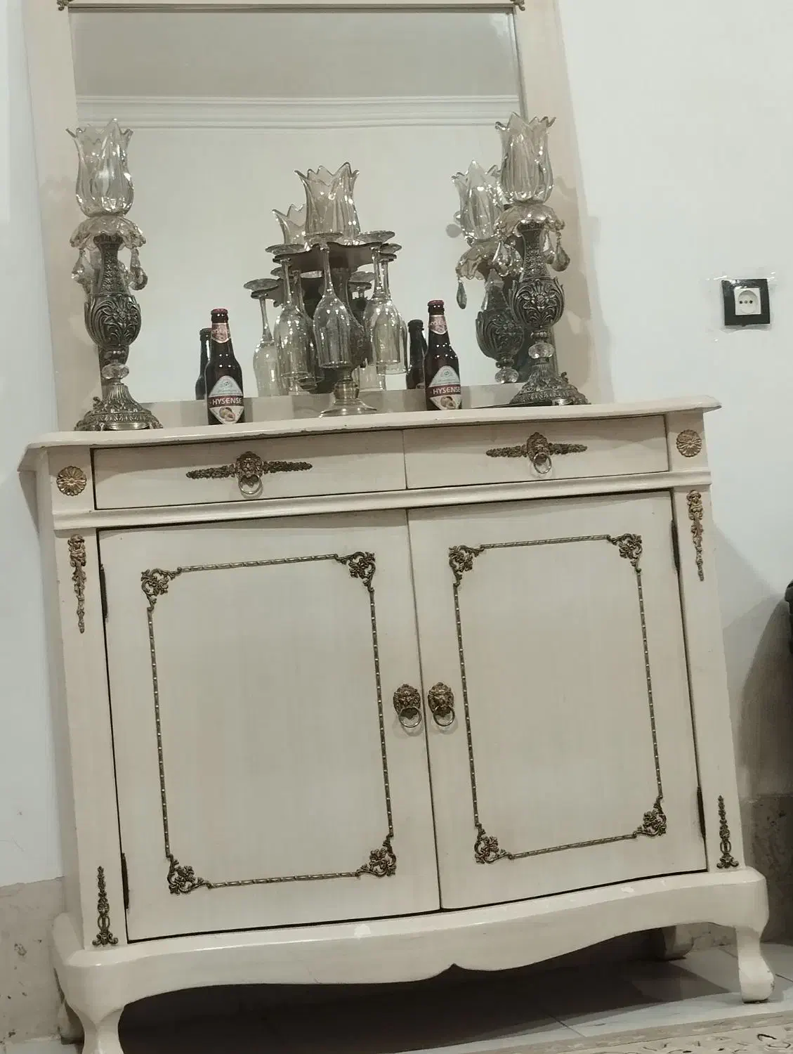 آینه کنسول|بوفه، ویترین، کنسول|زابل, |دیوار