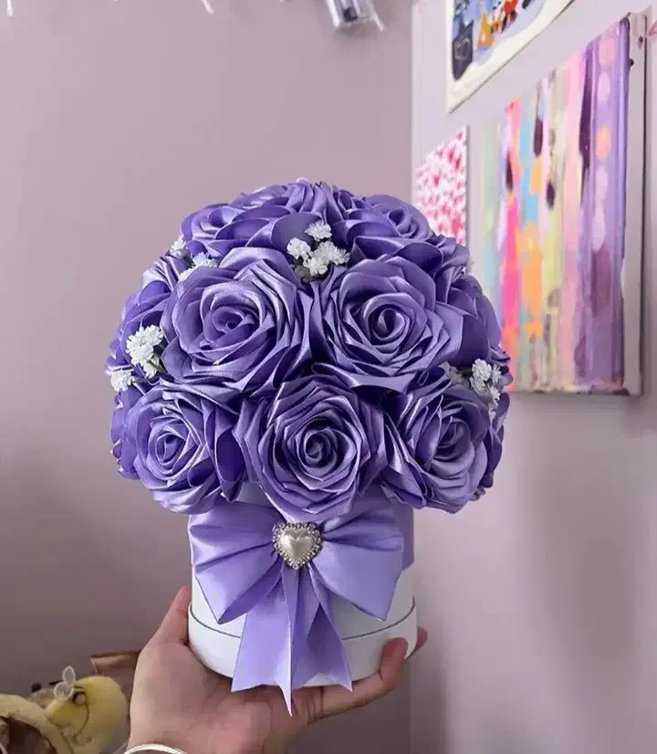 گل روبانی|گل مصنوعی|نیشابور, شهرآرا|دیوار