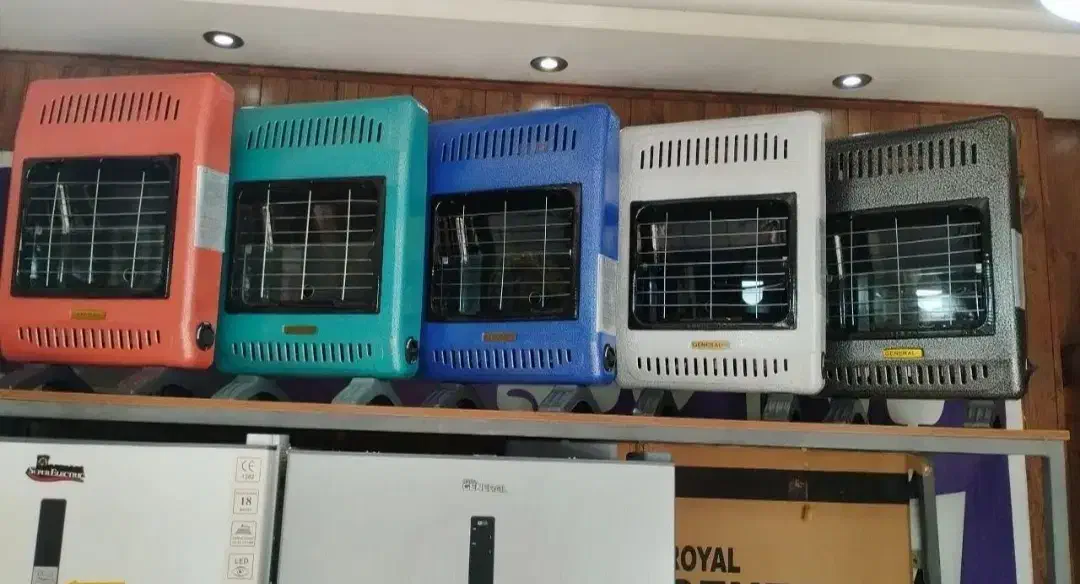 بخاری گازی بدون دودکش جنرال شعله ای و سفالی|بخاری، هیتر، شومینه|مشهد, کوی سیدی|دیوار