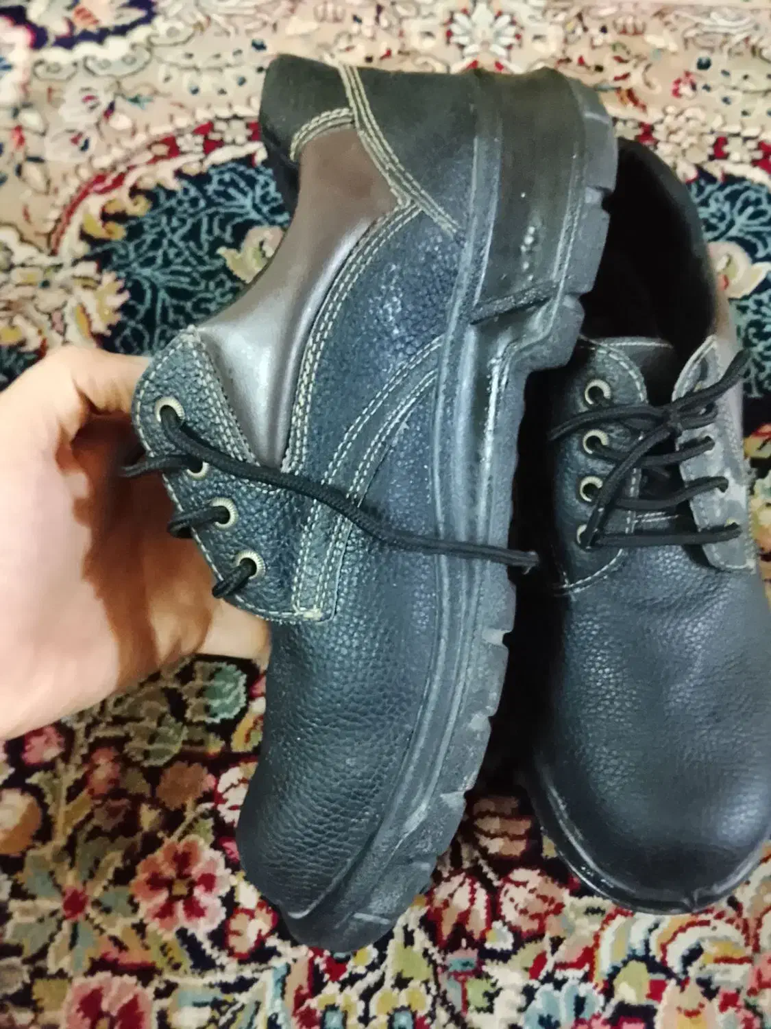 کفش ایمنی چرم|کیف، کفش، کمربند|بروجرد, |دیوار