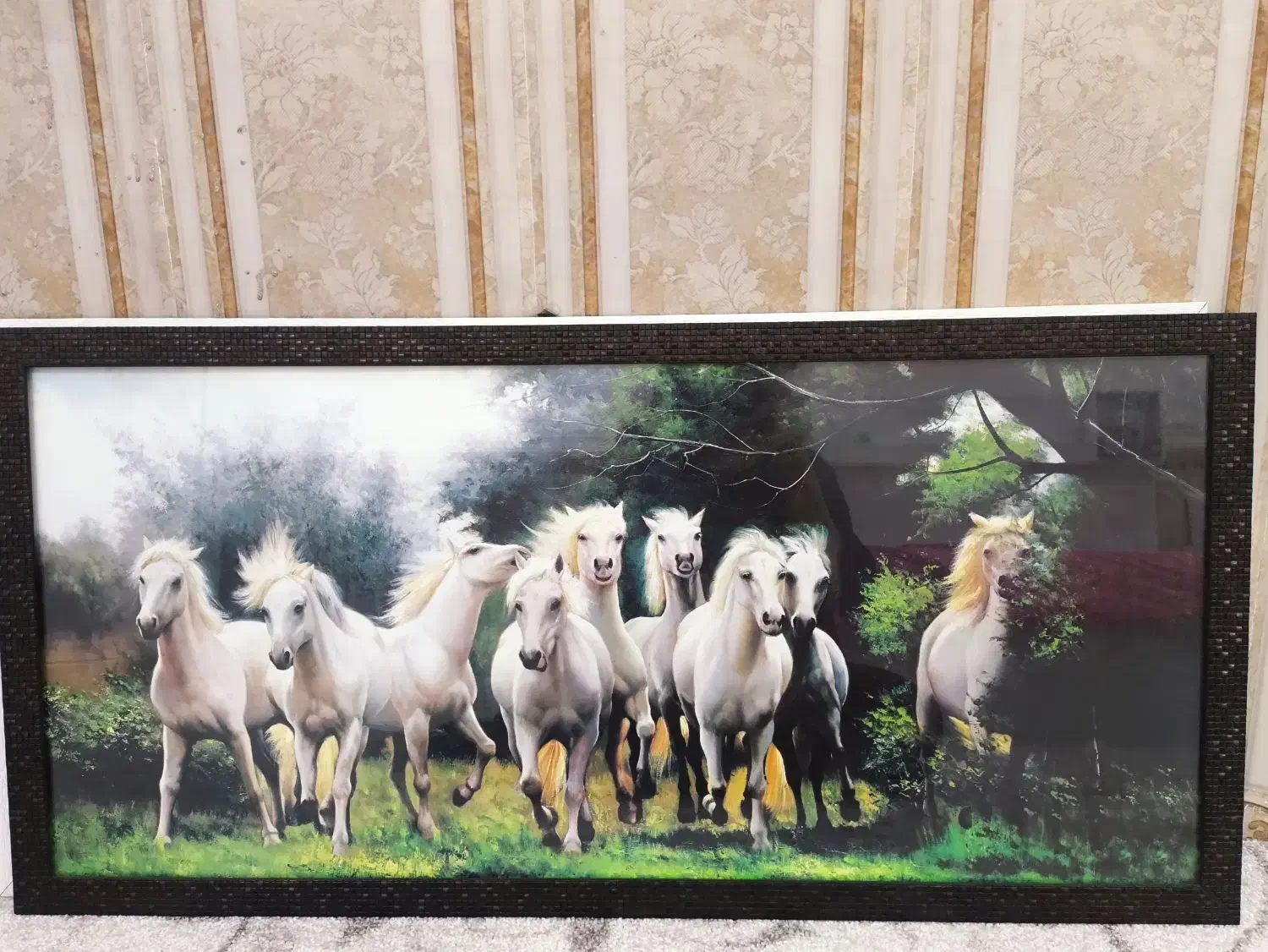 دو عدد تابلو در حد نو|تابلو فرش|کارون, |دیوار