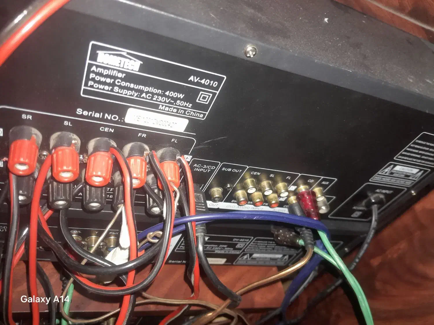 سیستم صوتی حرفه ای هوم تک مدل Av 4010|سیستم صوتی خانگی|تهران, تسلیحات|دیوار