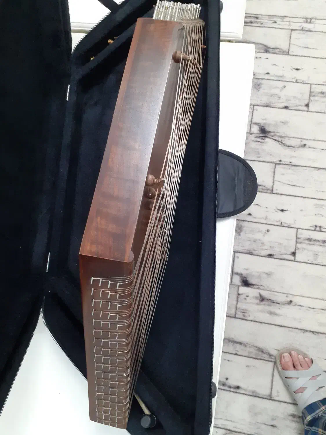 سنتور خوش صدا|سازهای سنتی|رشت, پل تالشان|دیوار