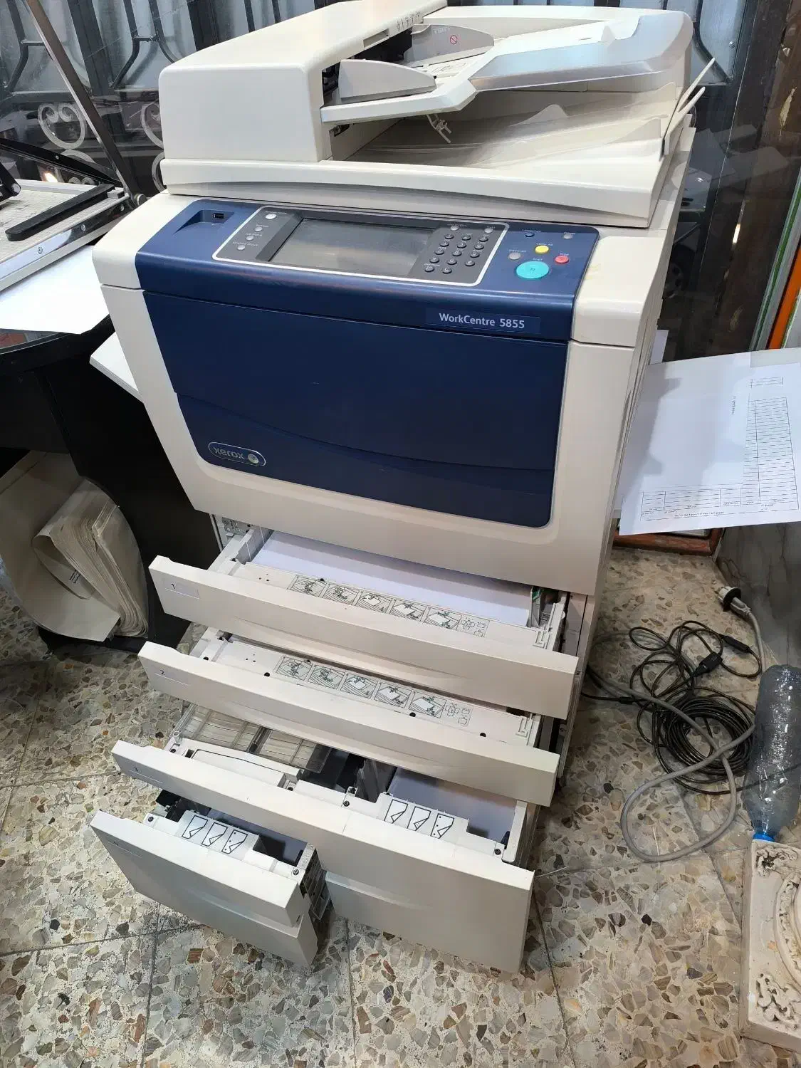 زیراکس کپی پرینتر اسکنر ۵۸۵۵|پرینتر، اسکنر، کپی، فکس|اصفهان, کوی امام|دیوار