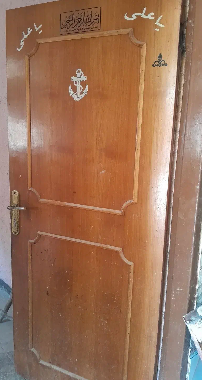 ۴عدد درب چوبی|مصالح و تجهیزات ساختمان|بندر امام خمینی, |دیوار