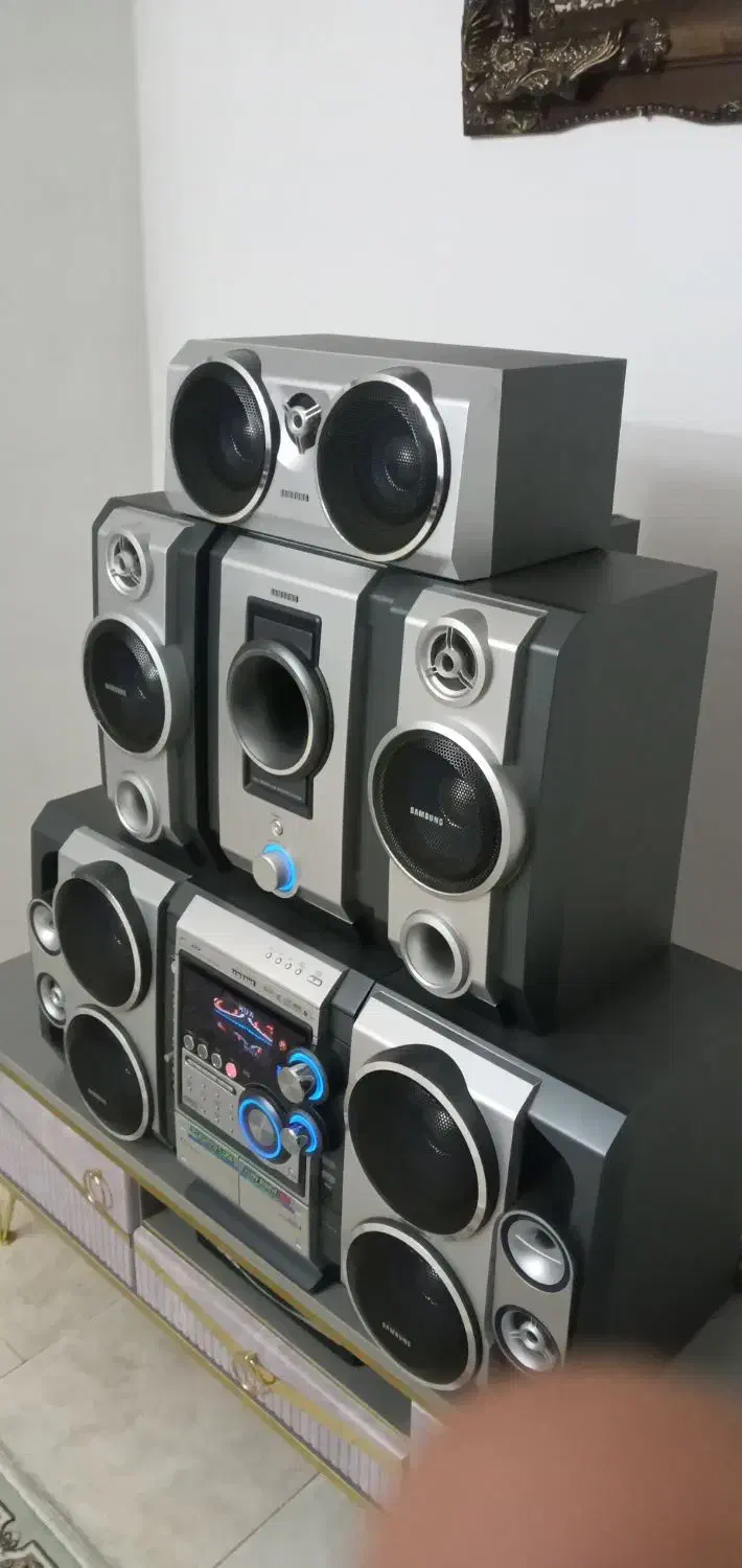 سیستم ۸۵۰۰وات سامسونگ در حدآکبند|سیستم صوتی خانگی|کرج, شهرک رضوانیه|دیوار