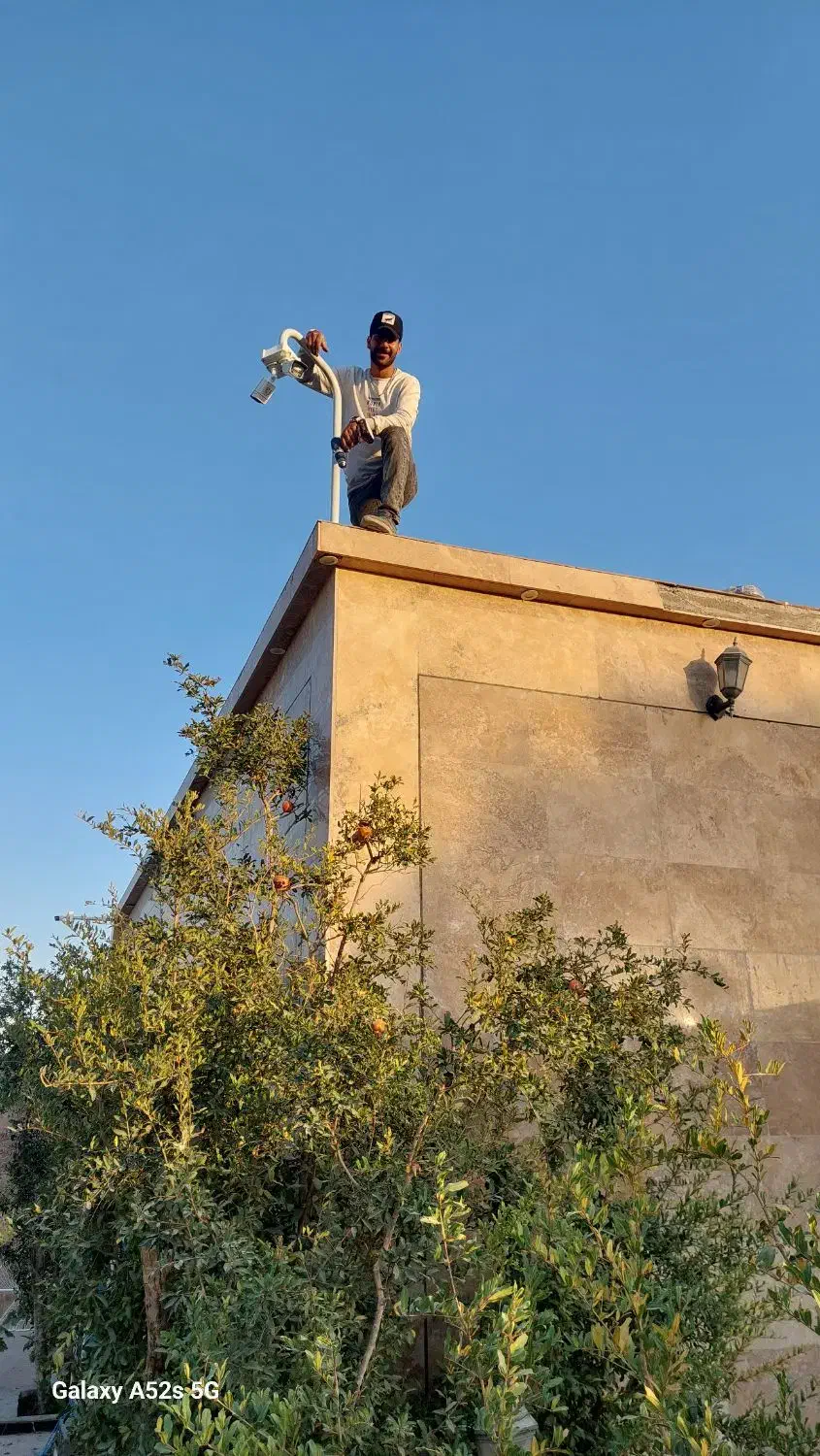 دوربین دزدگیر|دوربین مداربسته|اصفهان, مفتح|دیوار