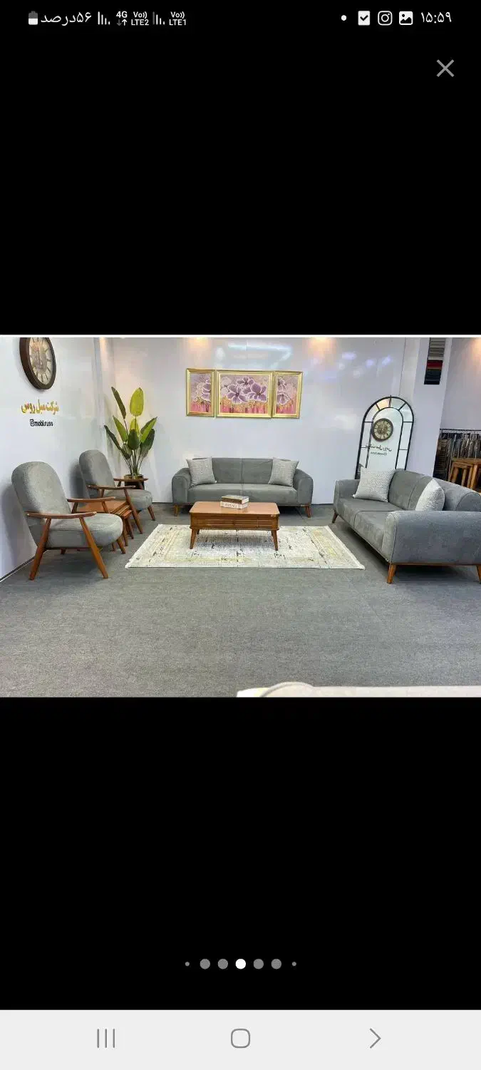 مبل کد۰۰۹۹|مبلمان خانگی و میز عسلی|اردکان, |دیوار