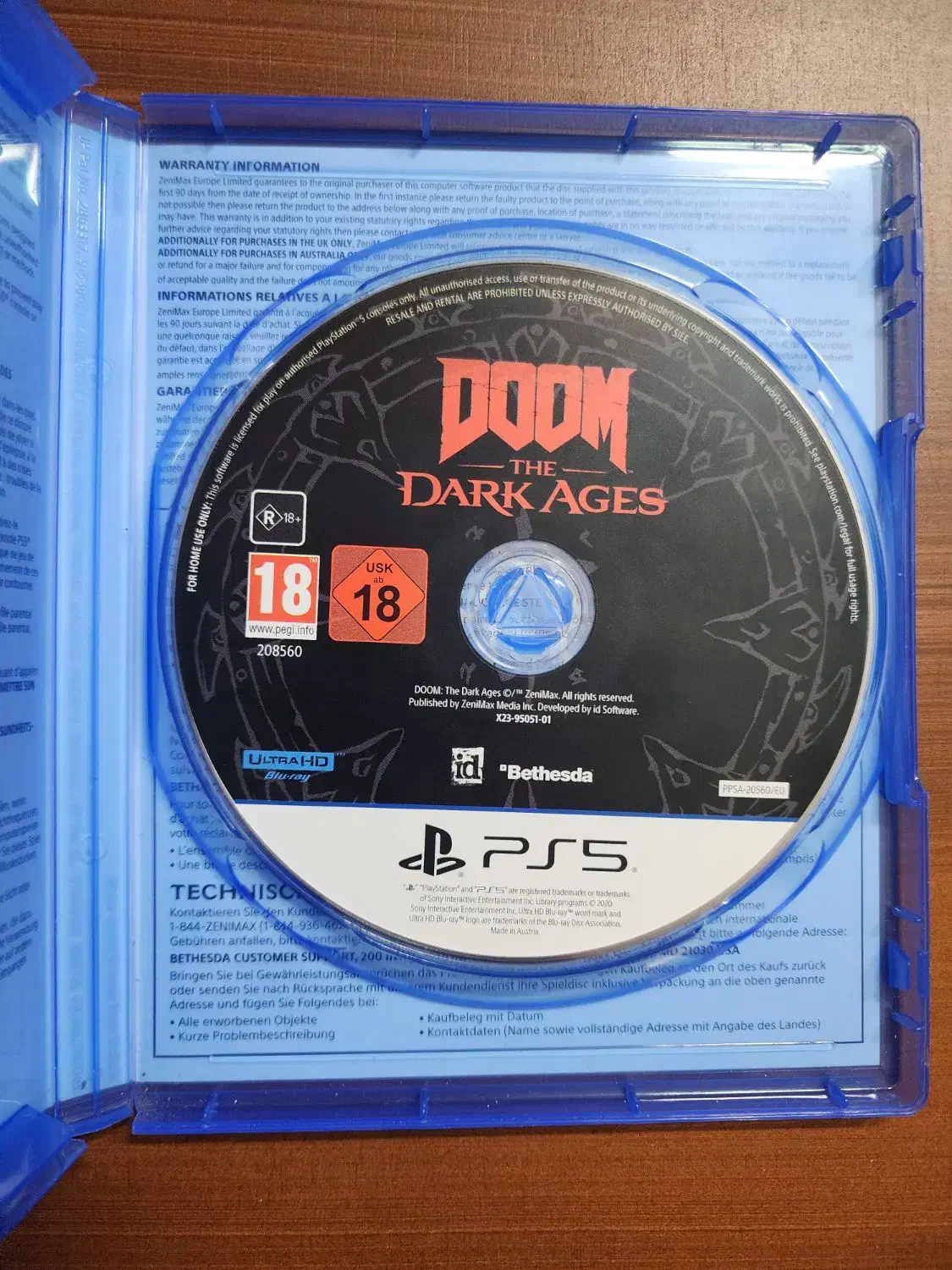 دیسک بازی دوم doom dark ages ps5|کنسول، بازی ویدئویی و آنلاین|تهران, شهرک کوهسار|دیوار