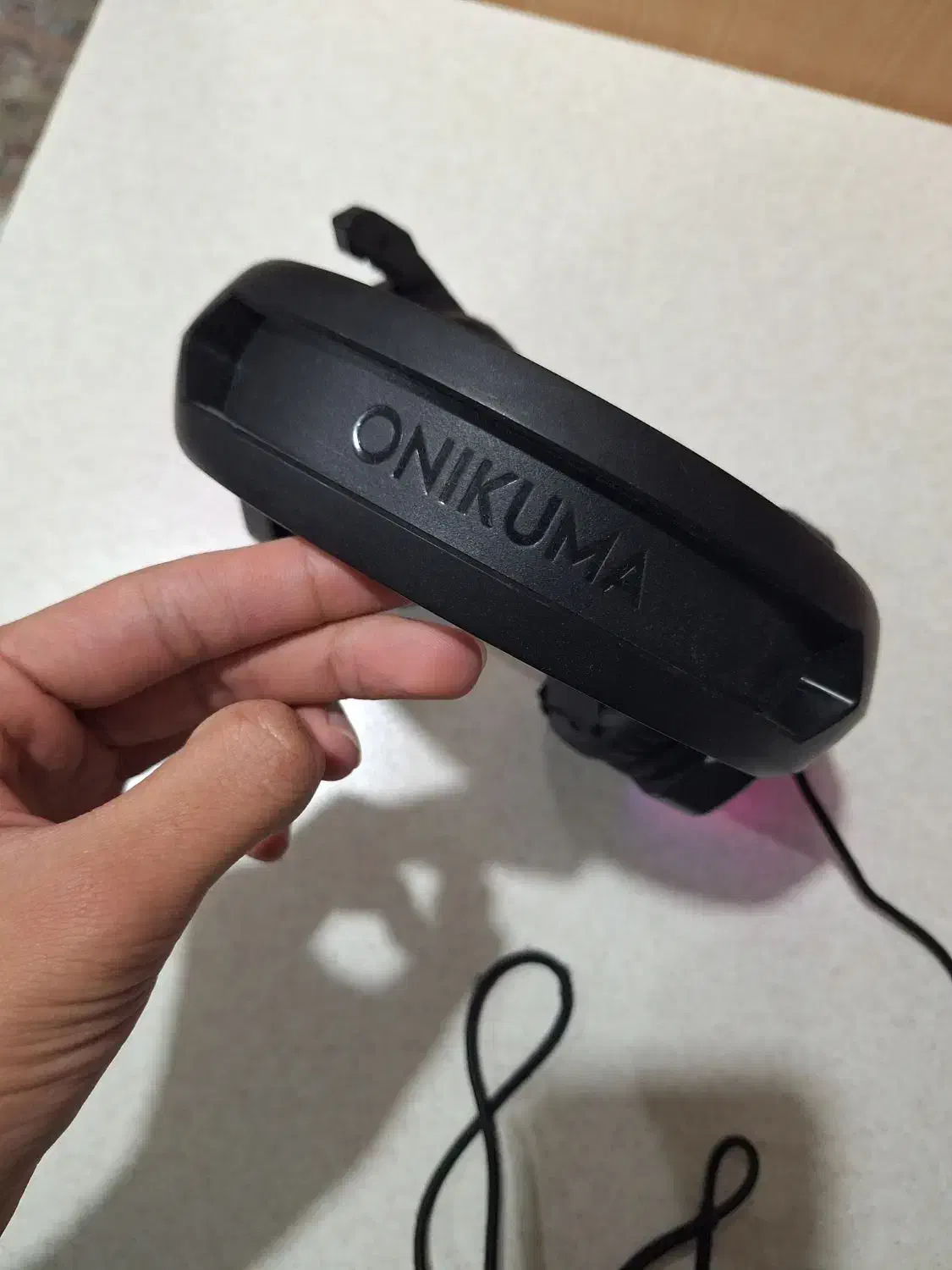 هدفون Onikuma k10 Pro RGB سالم|قطعات و لوازم جانبی رایانه|فردیس, نگارستان|دیوار