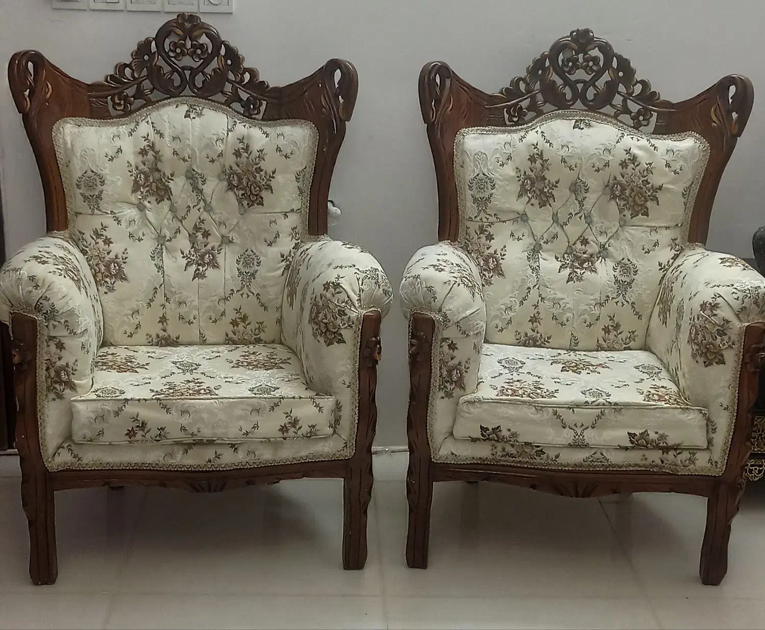 مبل سلطنتی7نفره درحدنو|مبلمان خانگی و میز عسلی|پاکدشت, پاکدشت (مامازند)|دیوار