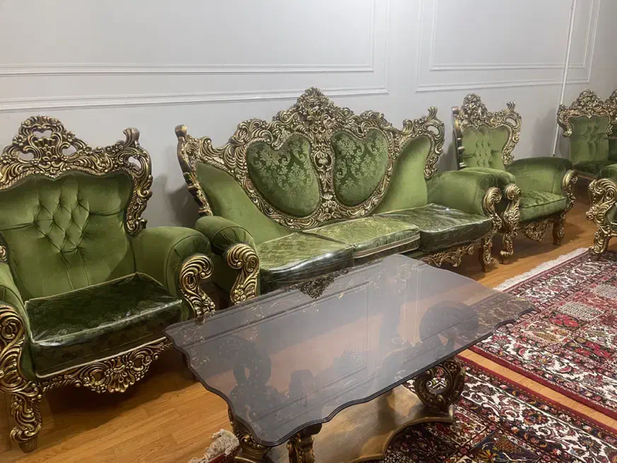 مبل سلطنتی|مبلمان خانگی و میز عسلی|شهرکرد, |دیوار