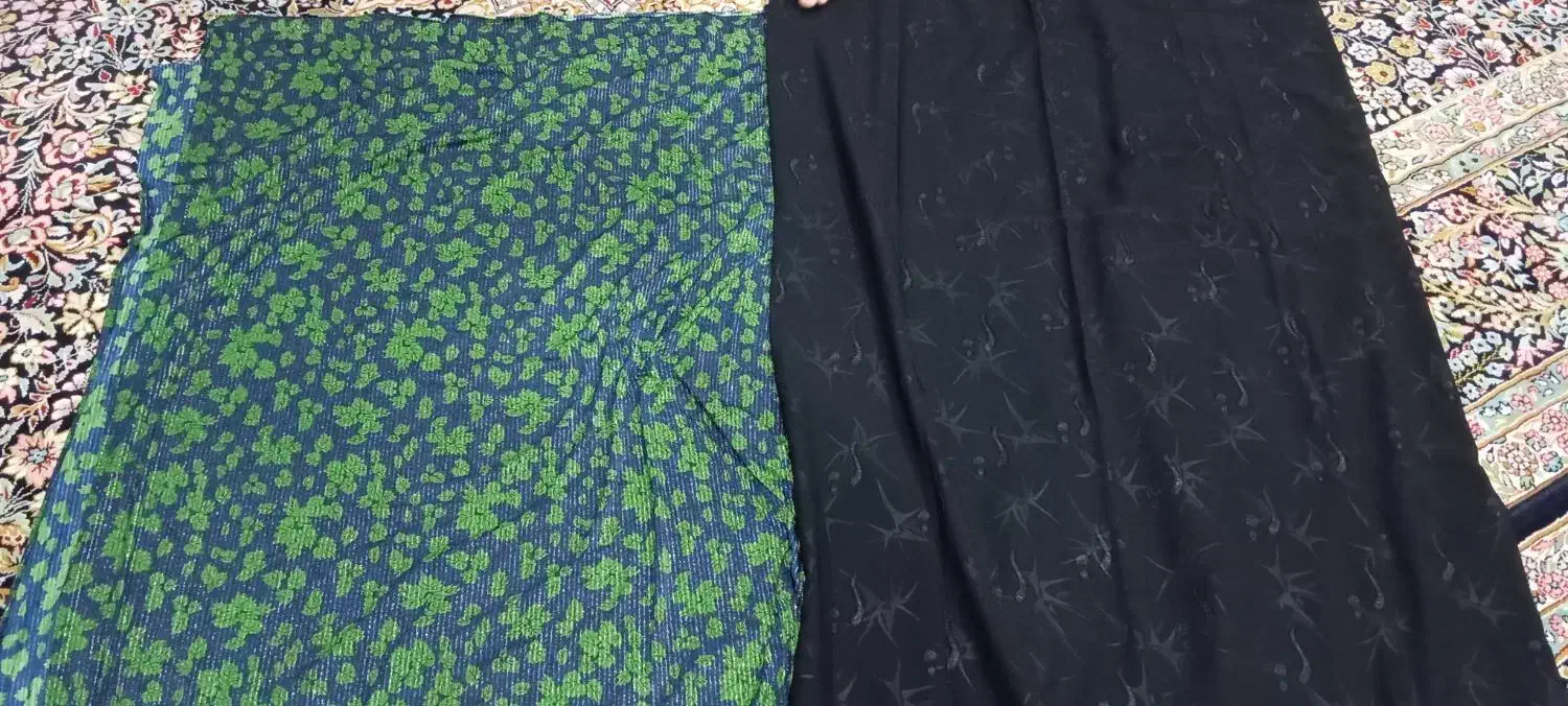 پارچه کشی قواره کردی و چادر دوخته شده|لباس|سقز, |دیوار