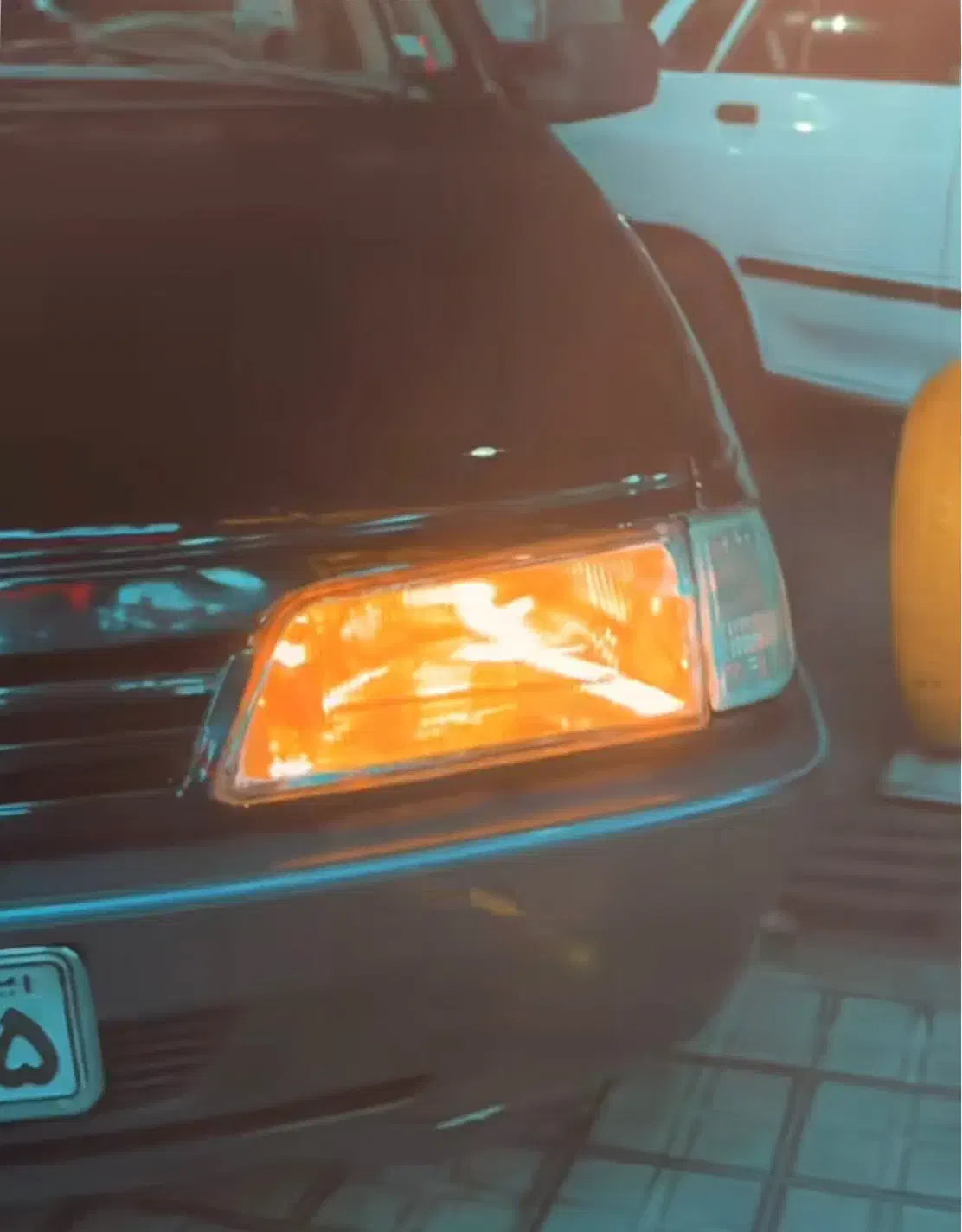 هدلایت MZM نارنجی یخی H4|قطعات یدکی و لوازم جانبی|کاشمر, |دیوار