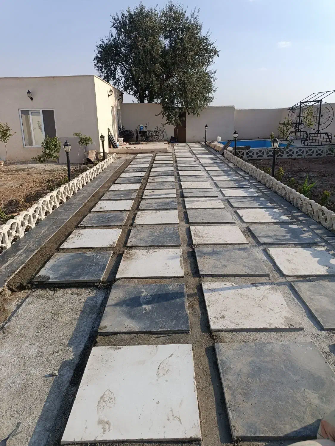 کار بنایی سیمان کاری تیغه چینی کفپوش جدول چینی|خدمات پیشه و مهارت|نظرآباد, نظرآباد|دیوار