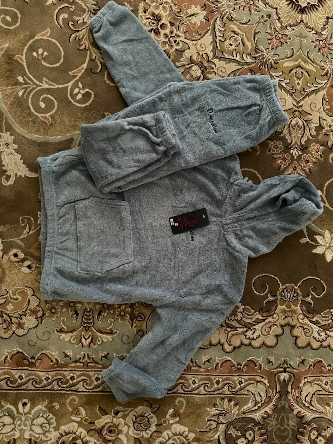 ست لباس حوله ای بچگانه تدی|کفش و لباس بچه|قم, باسکول|دیوار