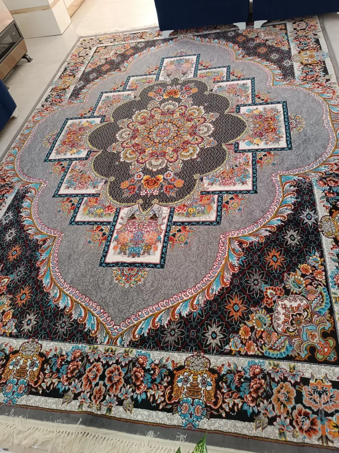 فرش 9 متر|فرش|سنگر, |دیوار