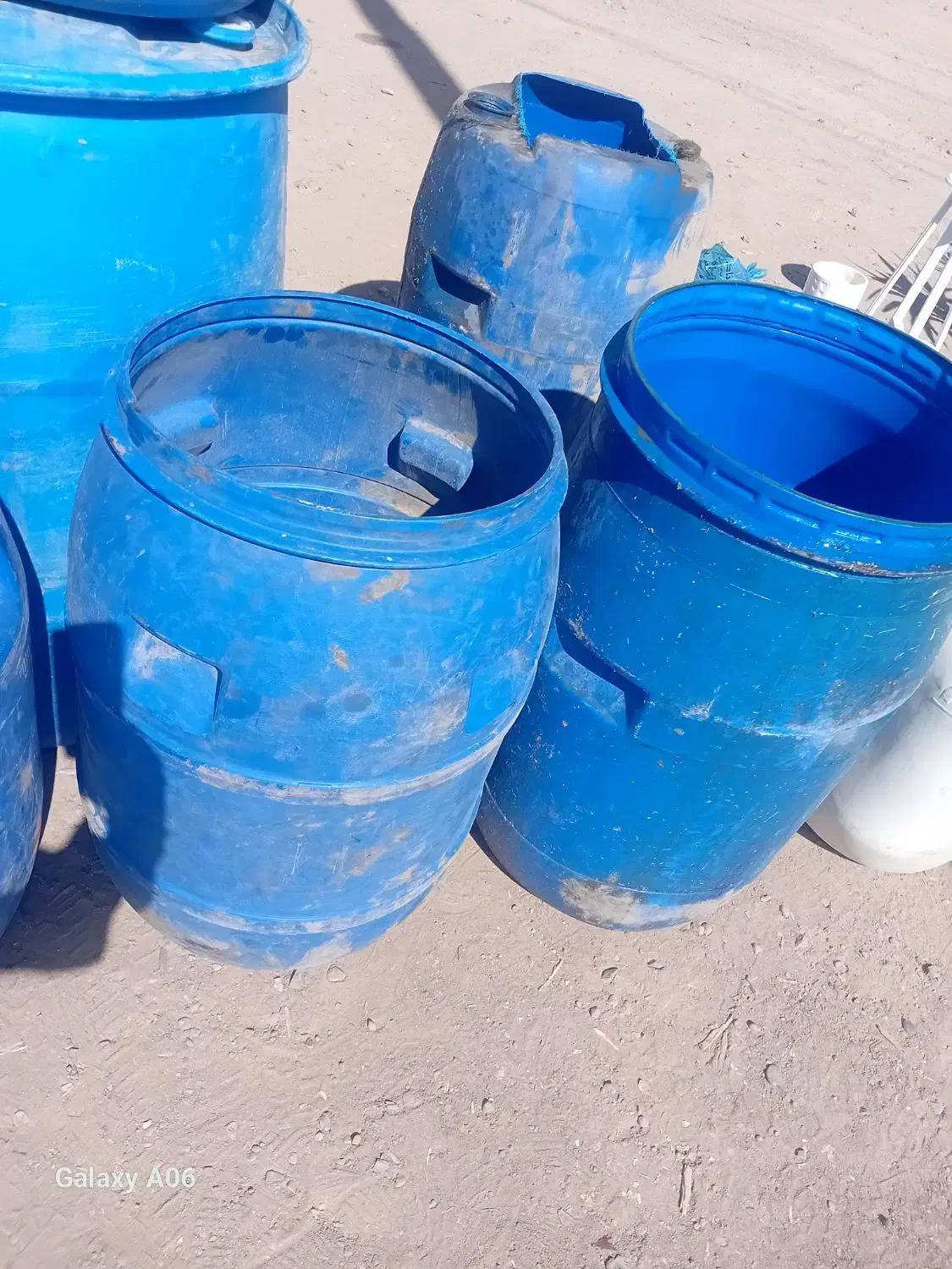 بشکه پلاستیکی ابی|ظروف نگهدارنده، پلاستیکی، یکبارمصرف|تربت جام, المهدی|دیوار