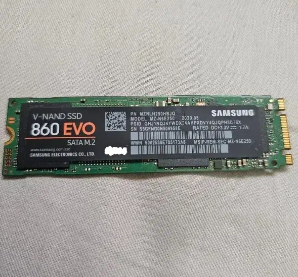 SSD 860 EVO 512GB Samsung|قطعات و لوازم جانبی رایانه|اصفهان, ملاصدرا|دیوار